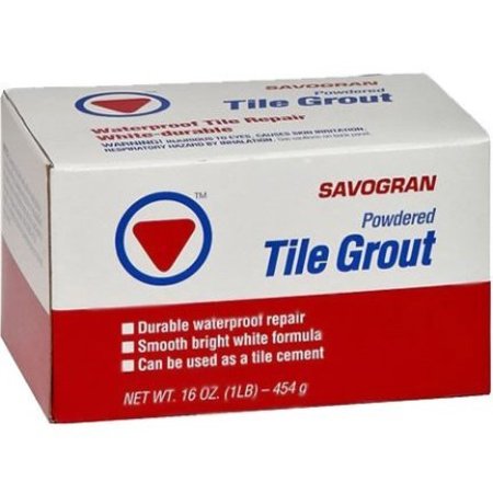 SAVOGRAN Grout Tile Powdered White Lb 12841